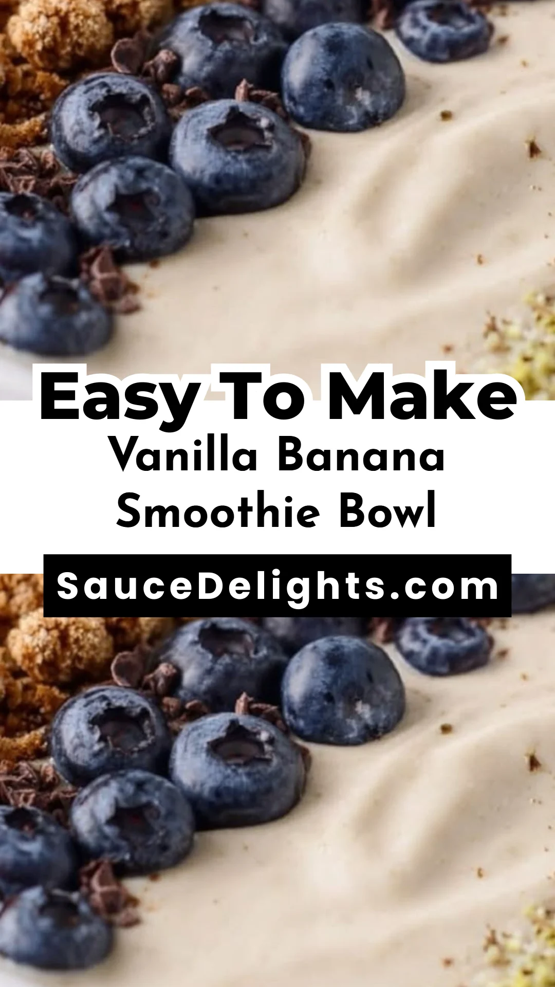 Vanilla Banana Smoothie Bowl