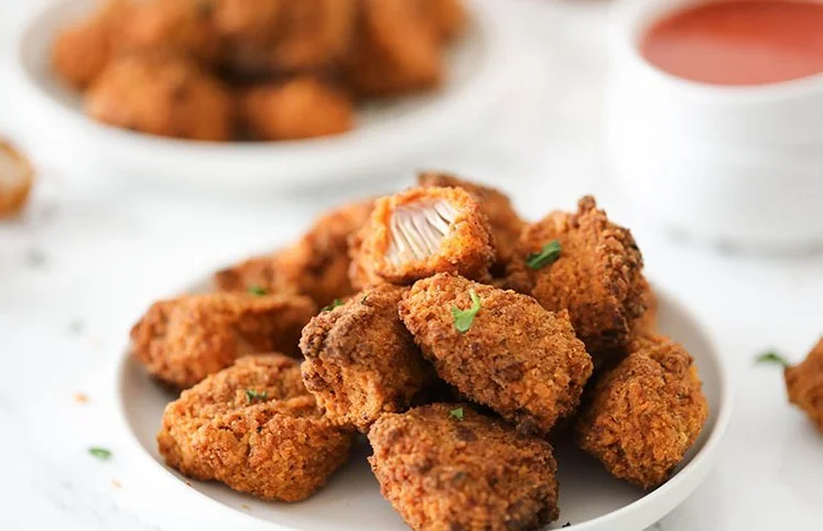 Vegan Spicy Chicken Fried Jackfruit