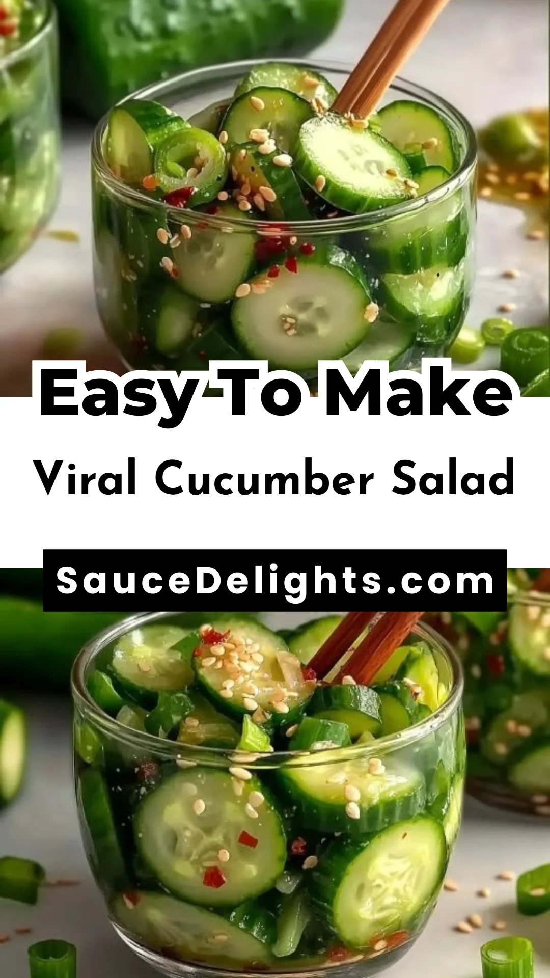 Viral Cucumber Salad
