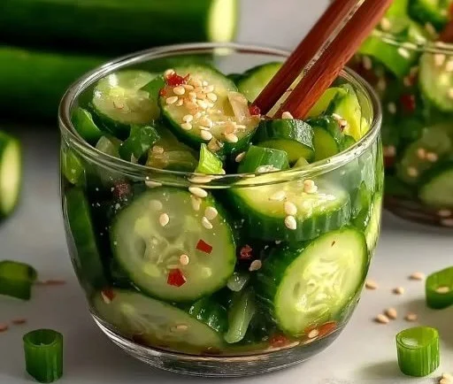 Viral Cucumber Salad