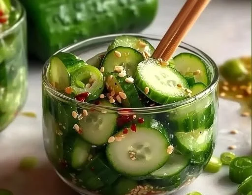 Viral Cucumber Salad