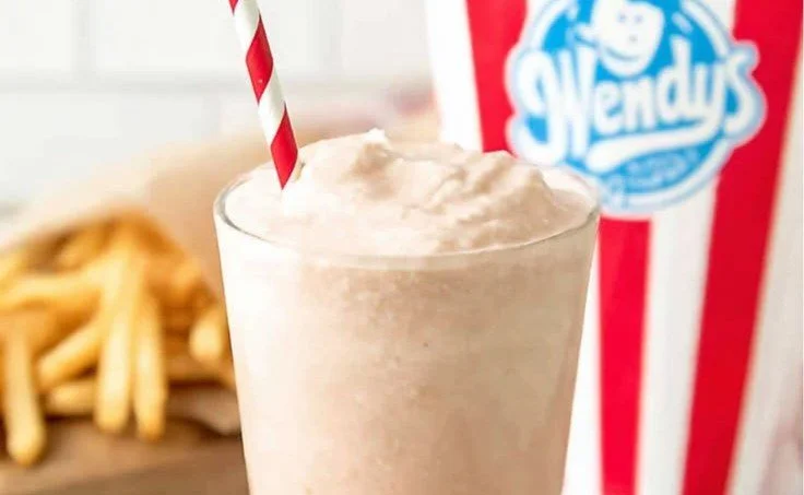 Homemade Wendy's Frosty chocolate dessert in a cup
