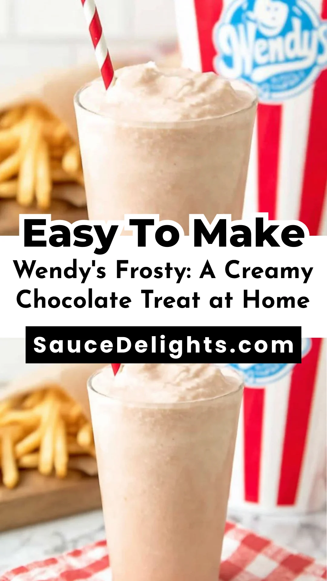 Wendy's Frosty: A Creamy Chocolate Treat at Home