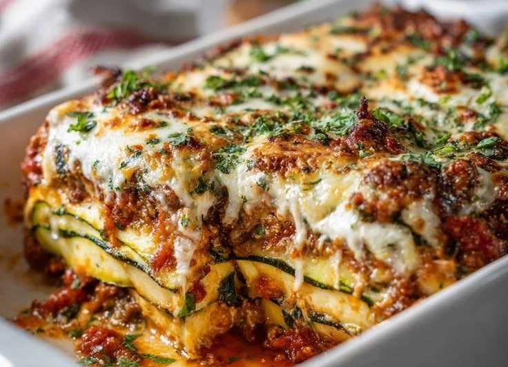 World's Best Zucchini Lasagna