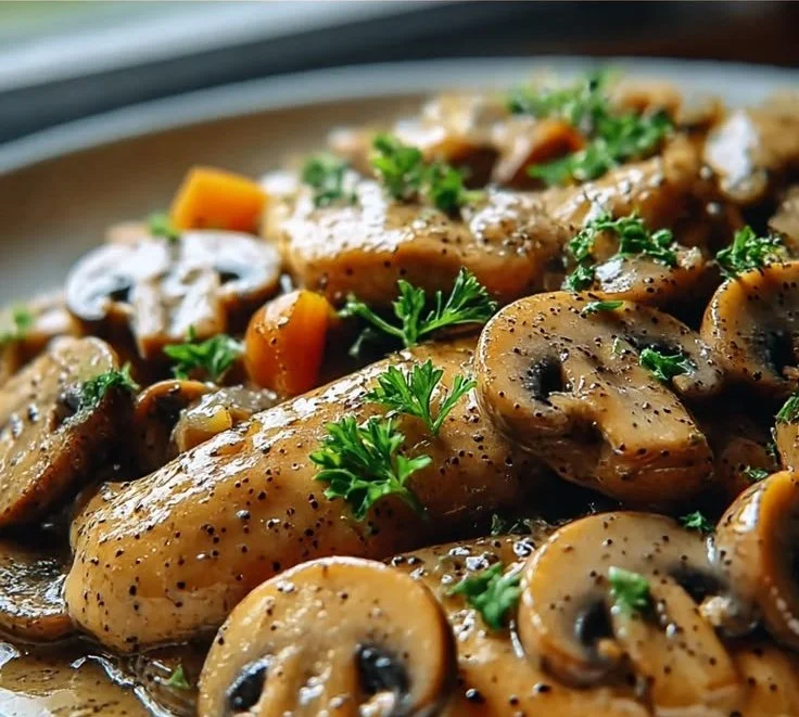 Black Pepper Chicken Stir Fry
