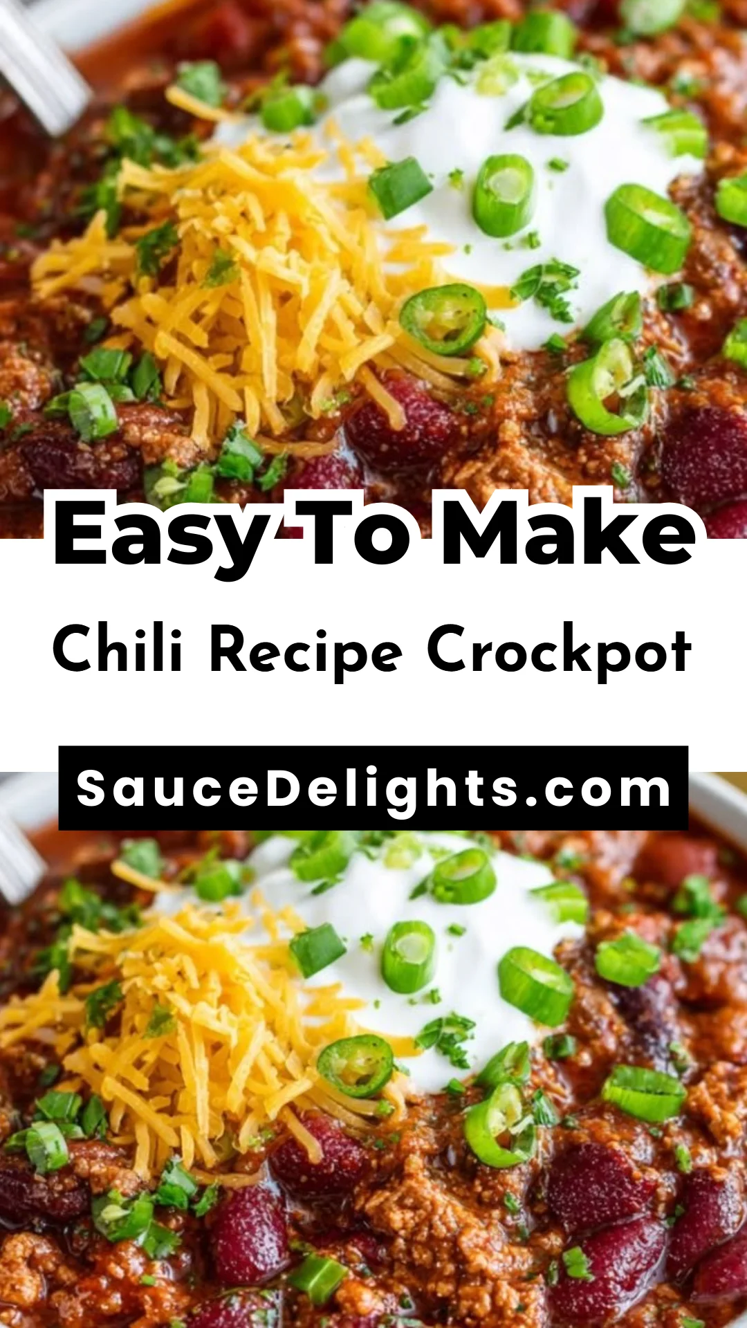 Chili Recipe Crockpot