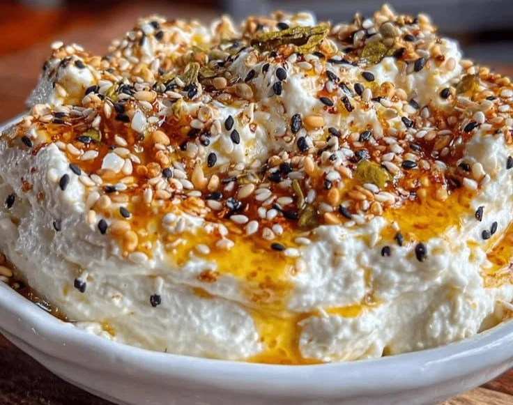 Creamy Whipped Feta Dip with Hot Honey