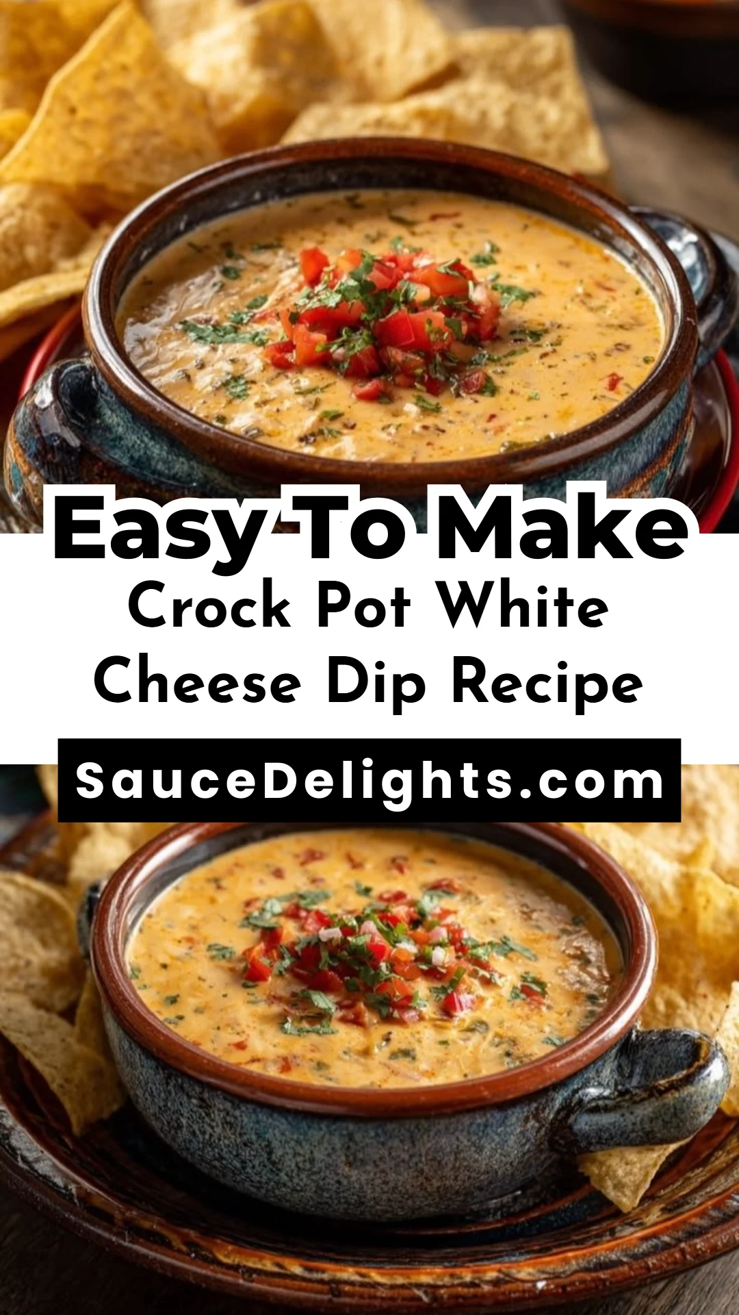 Crock Pot White Cheese Dip Recipe