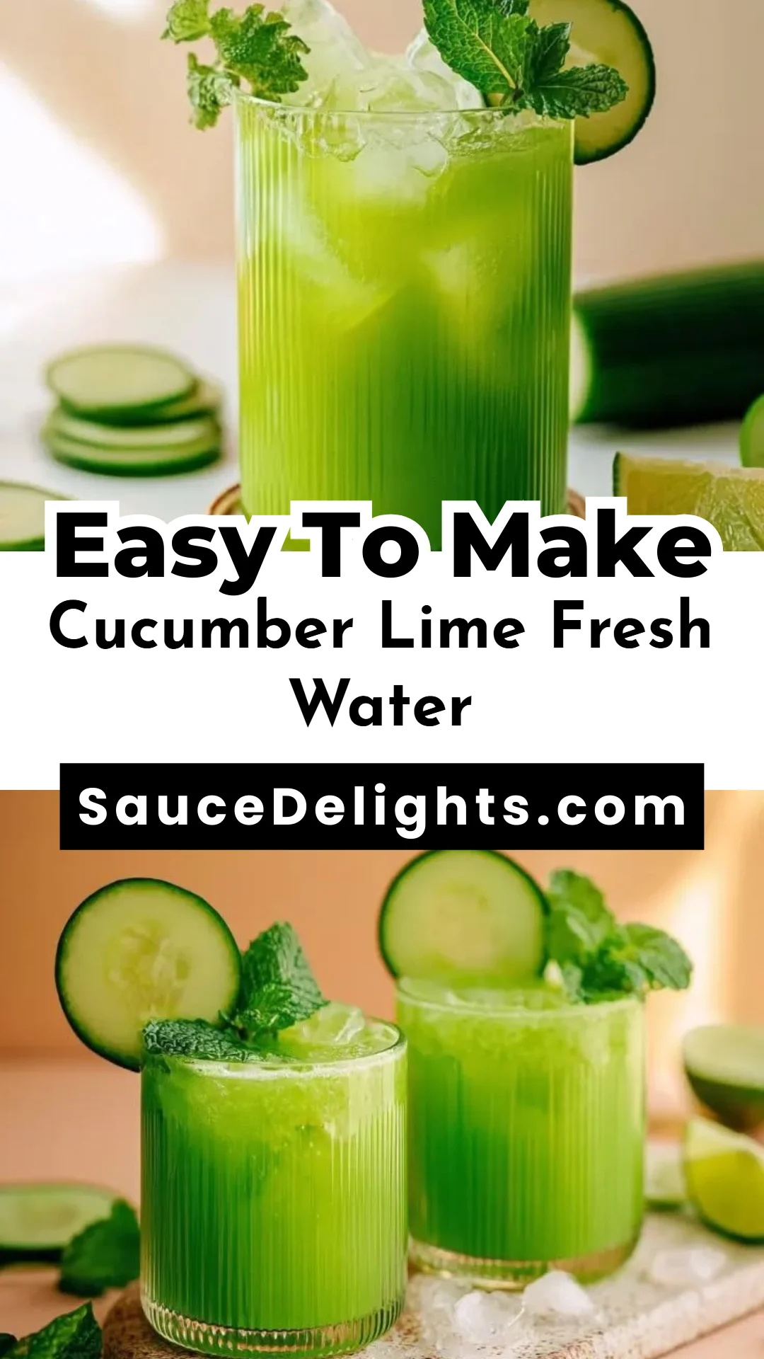 Cucumber Lime Fresh Water