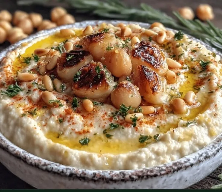Easy Mediterranean White Bean Hummus Recipe with Roasted Garlic