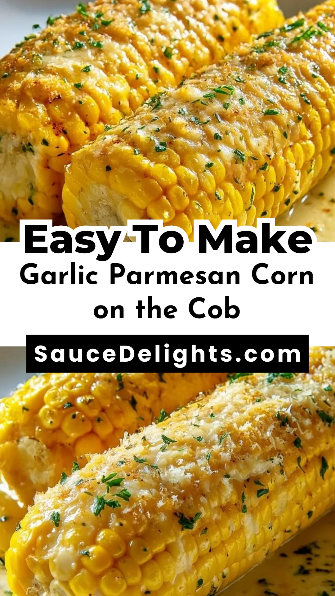 Garlic Parmesan Corn on the Cob