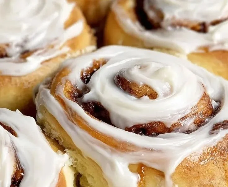 Giant Homemade Cinnamon Rolls
