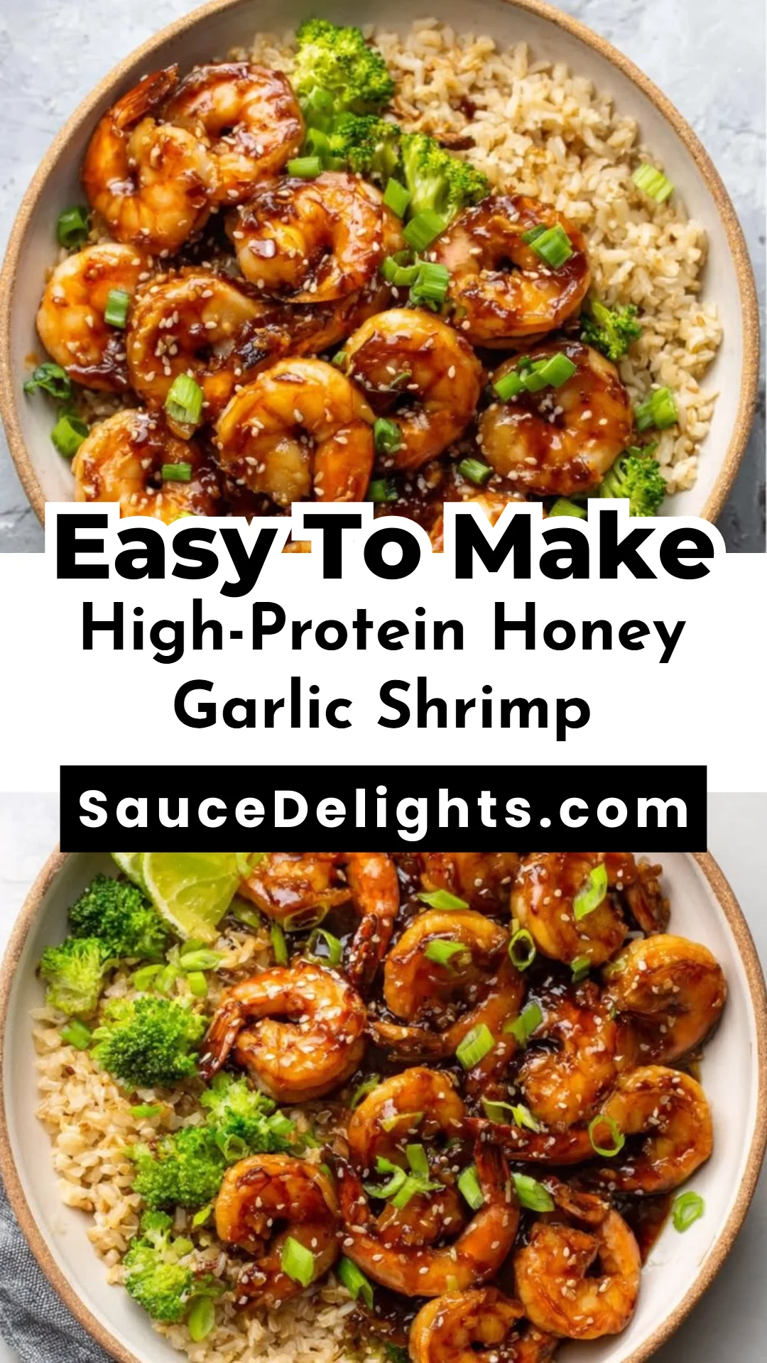 High-Protein Honey Garlic Shrimp