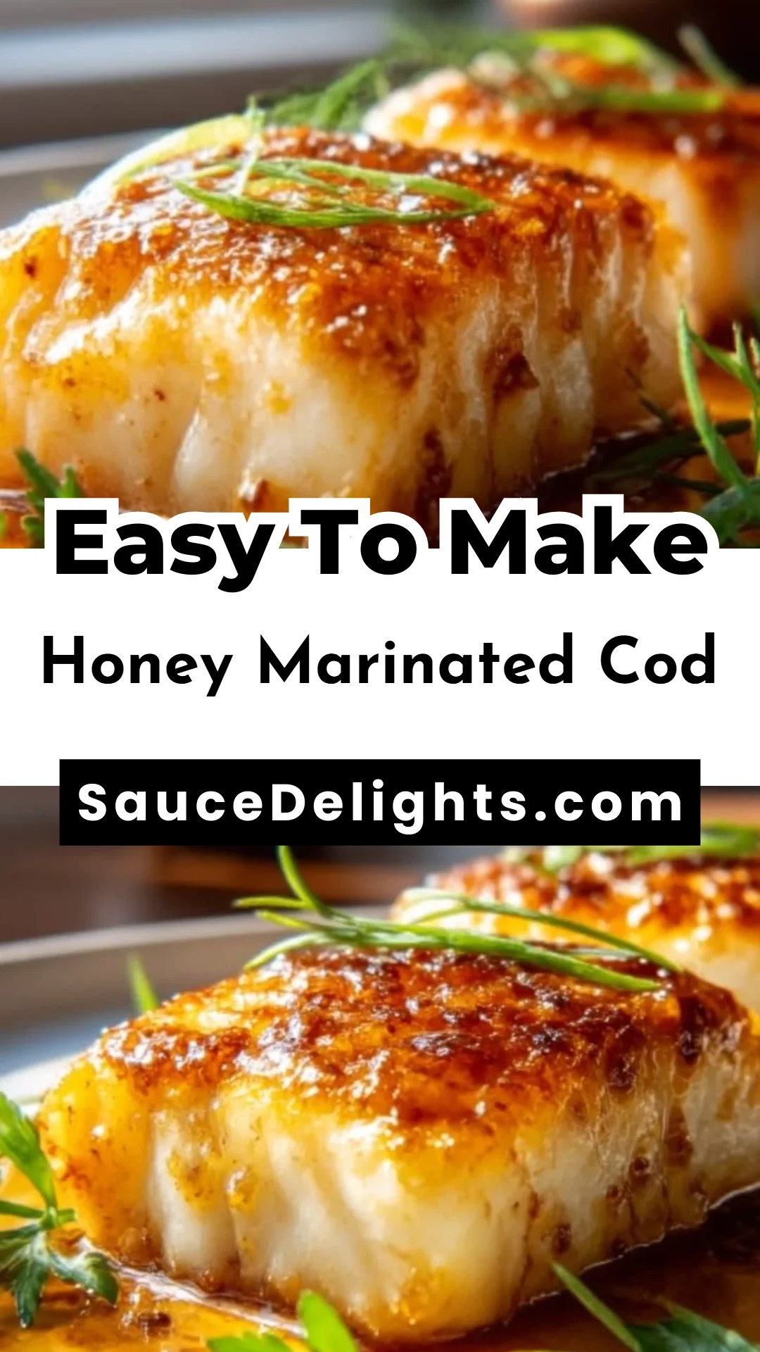 Honey Marinated Cod