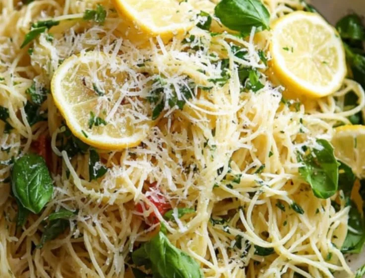 Lemon Capellini Salad
