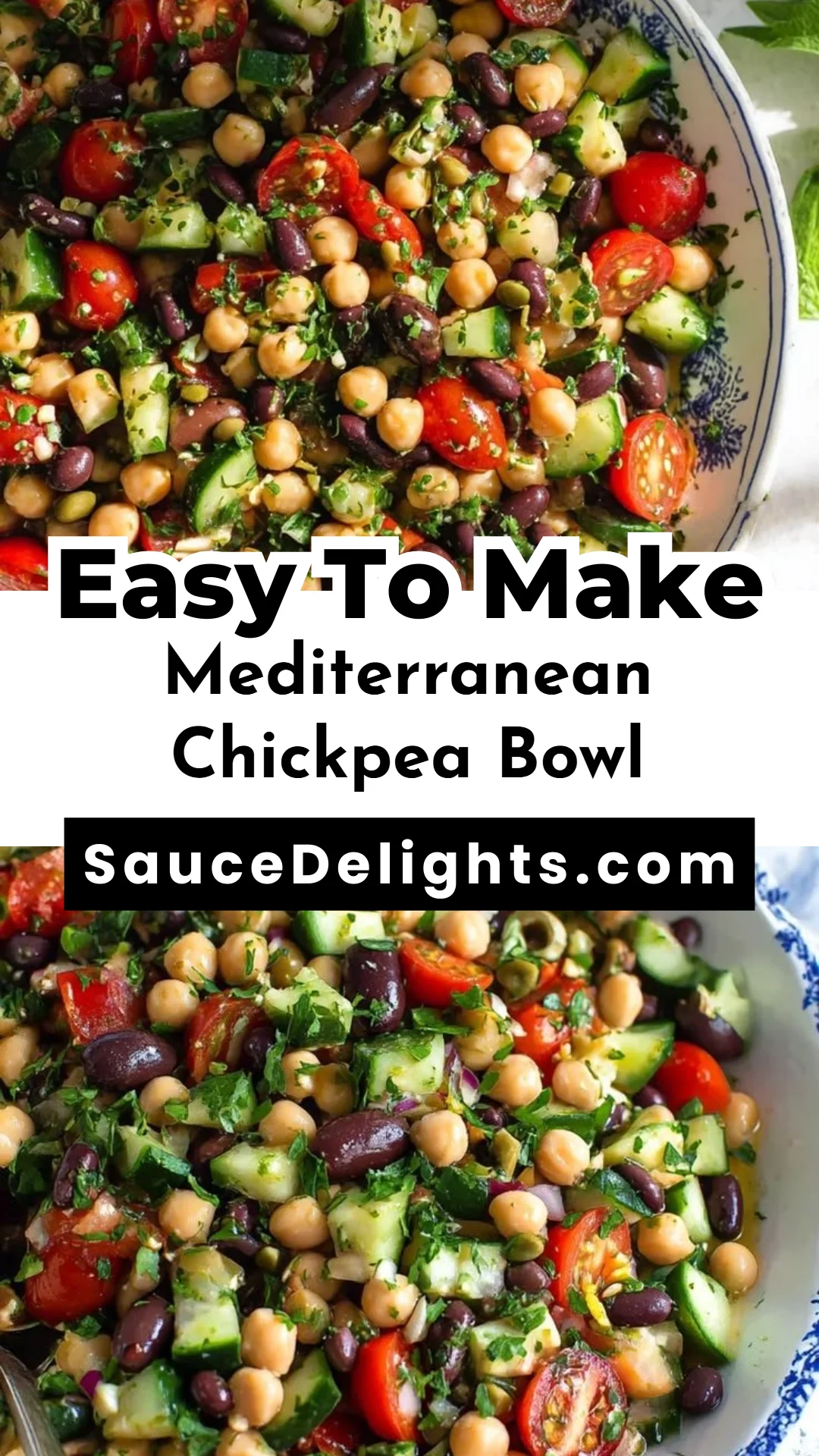 Mediterranean Chickpea Bowl