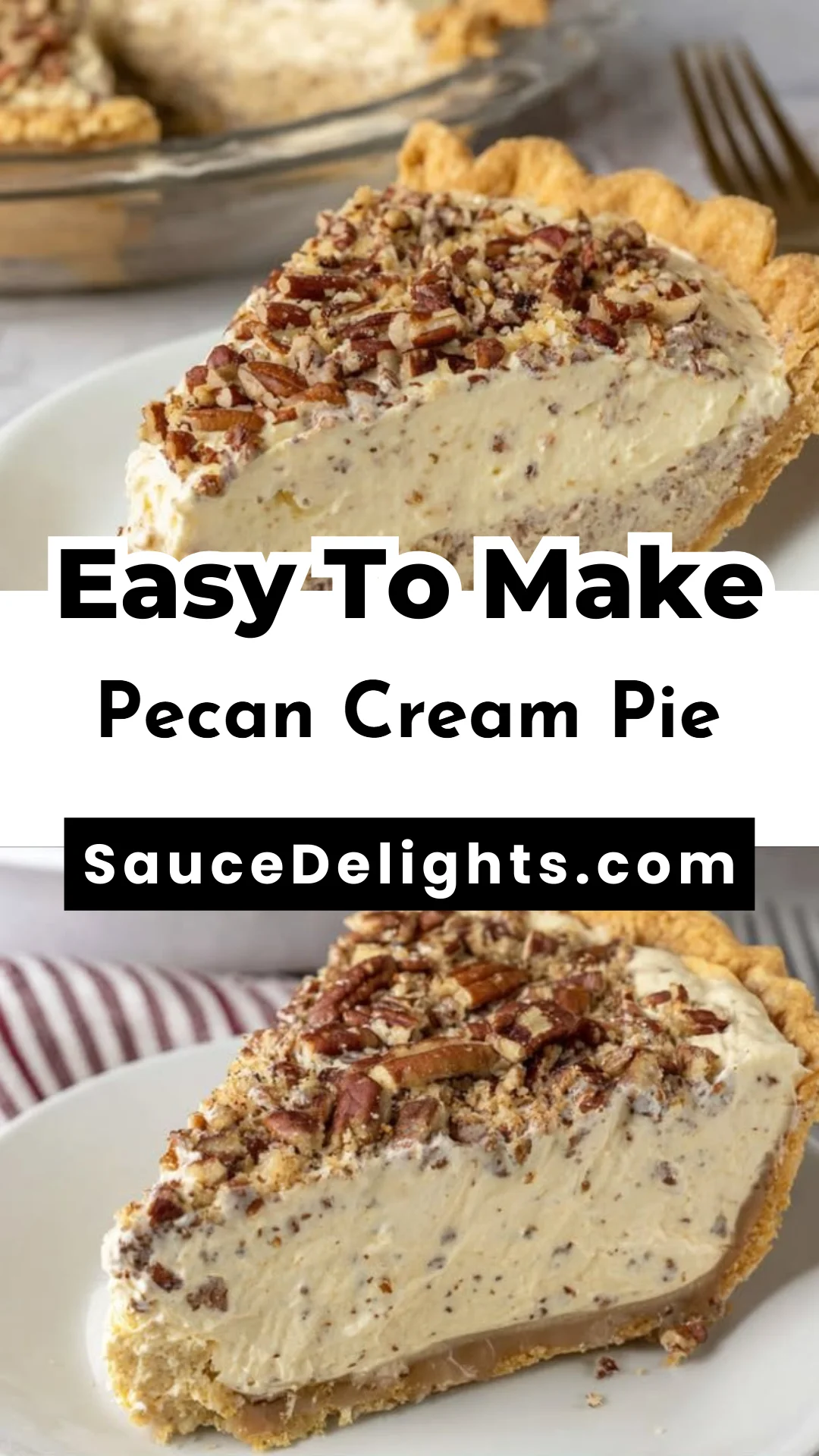 Pecan Cream Pie