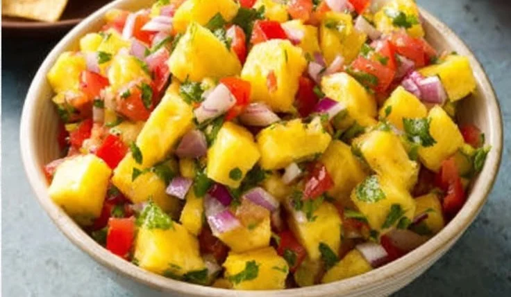 Pineapple Mango Salsa