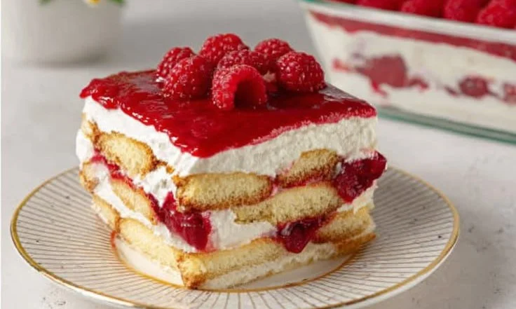 Raspberry Tiramisu