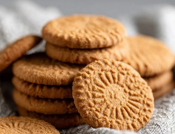 Homemade Speculoos Cookies cooked in a pressure cooker