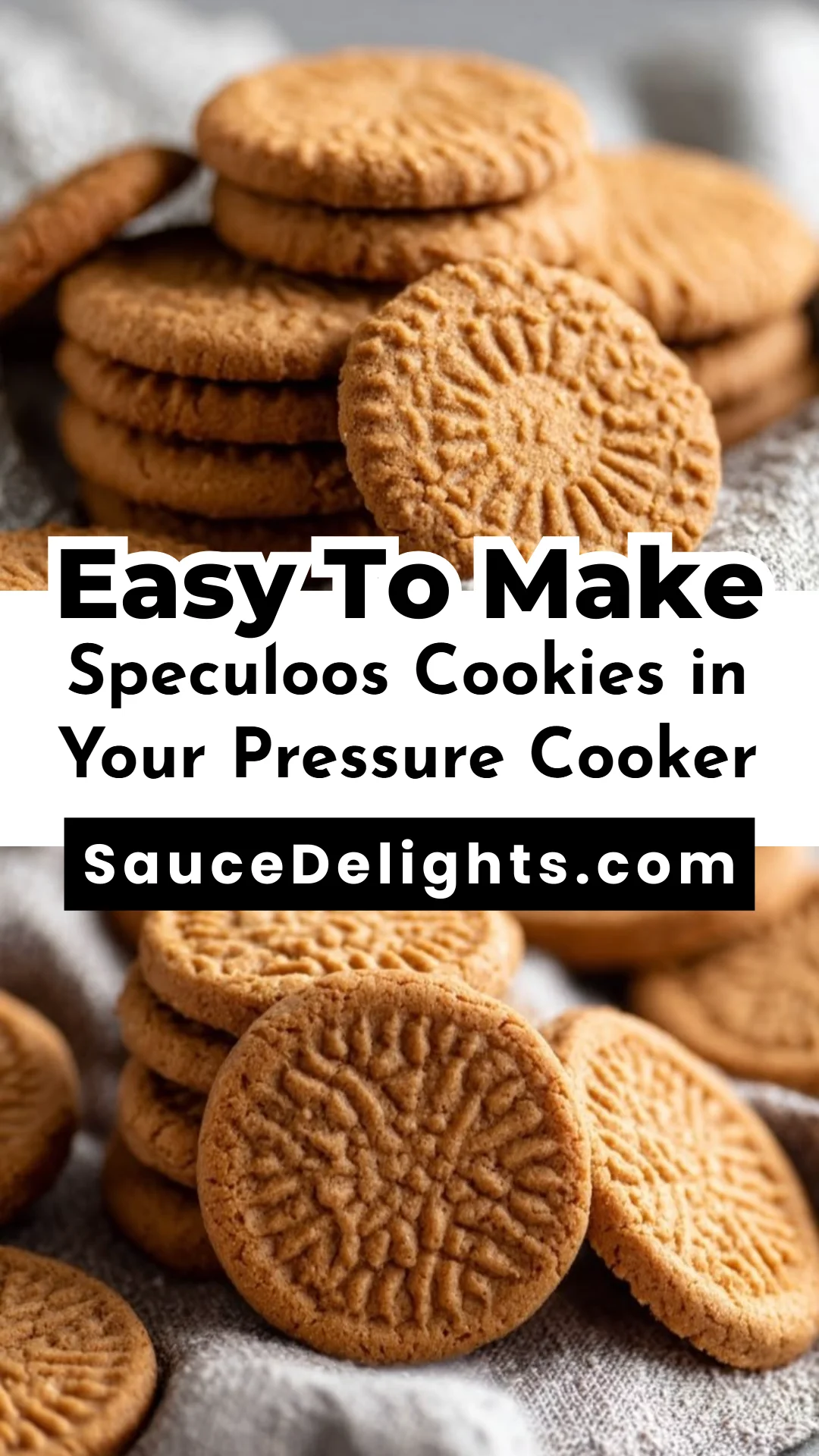 Speculoos Cookies in Your Pressure Cooker