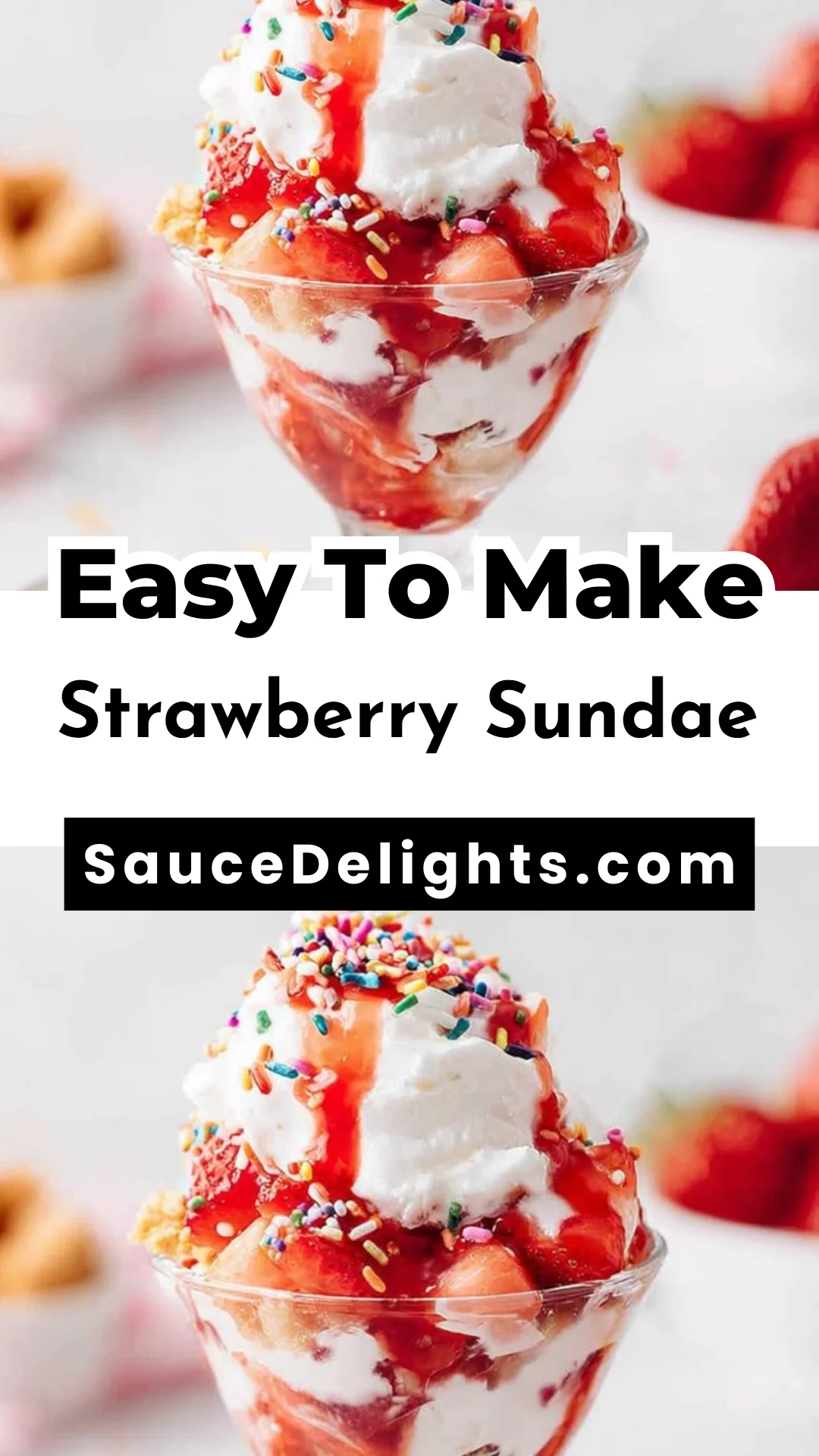 Strawberry Sundae