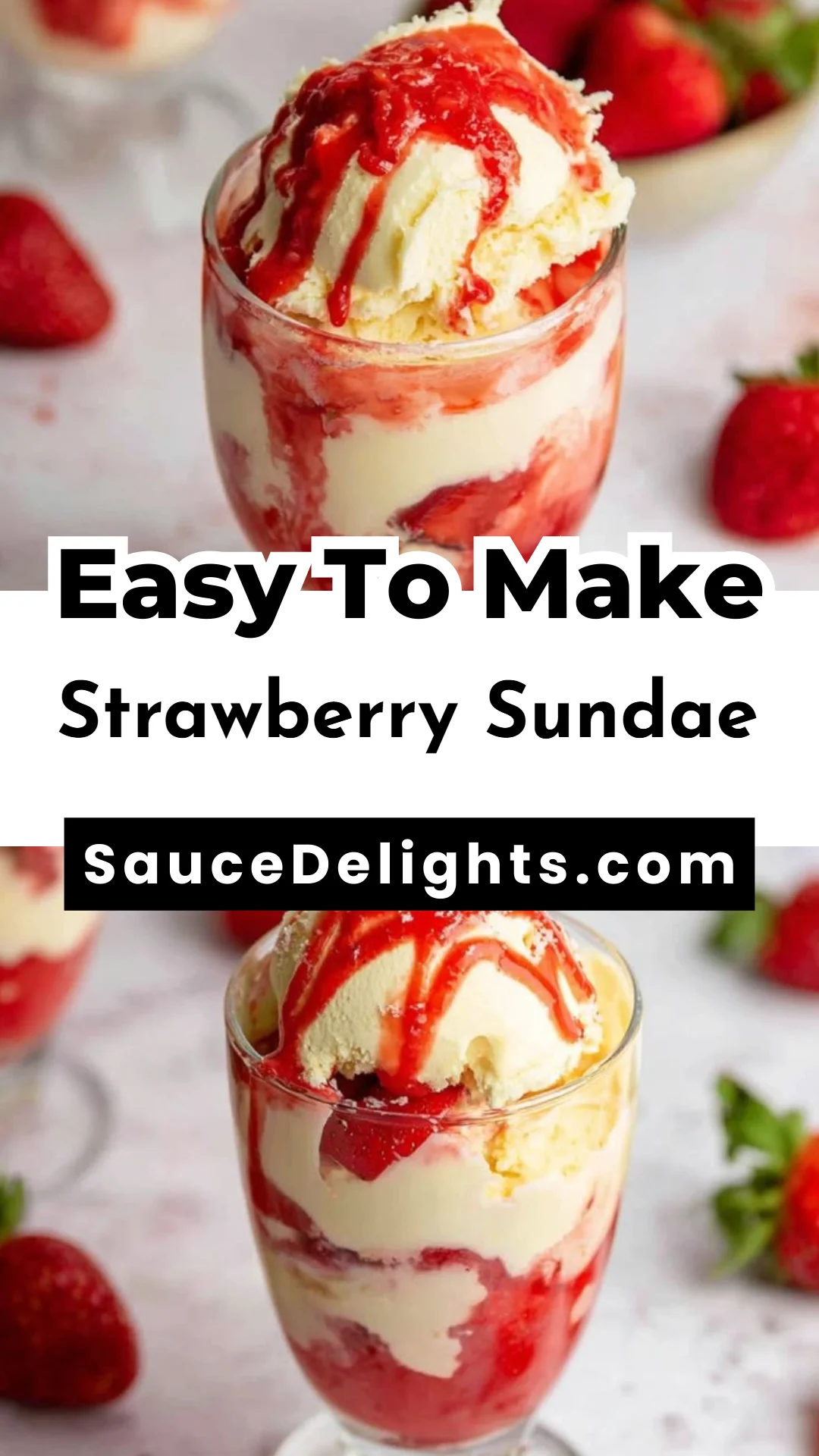 Strawberry Sundae