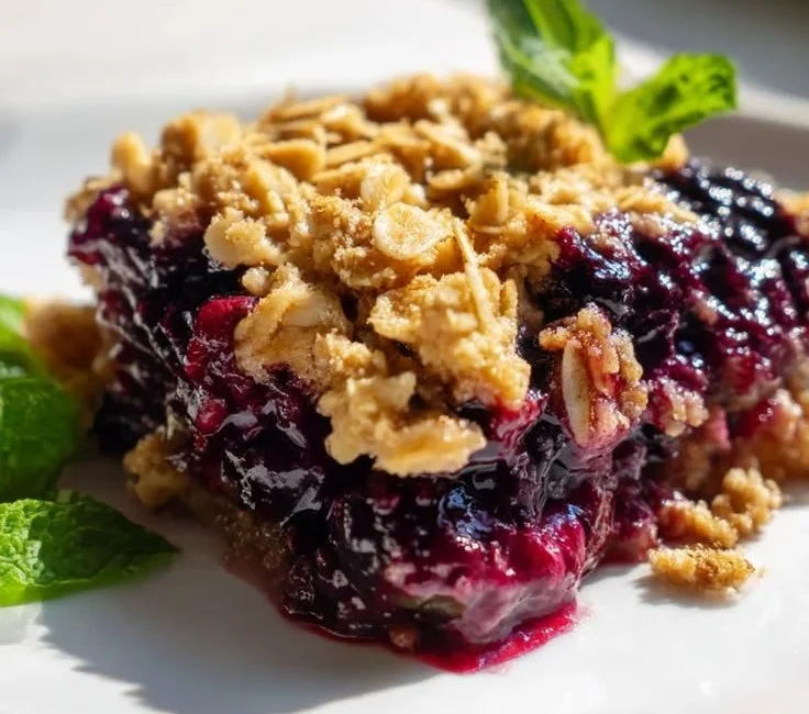 Sweet Mulberry Crumble