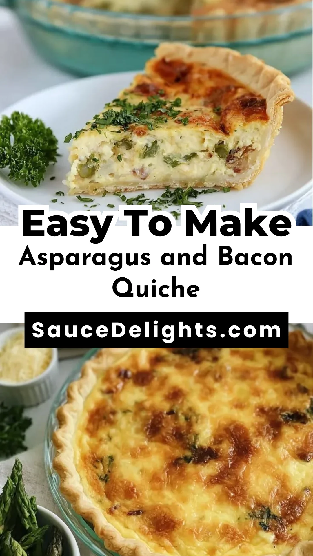 Asparagus and Bacon Quiche