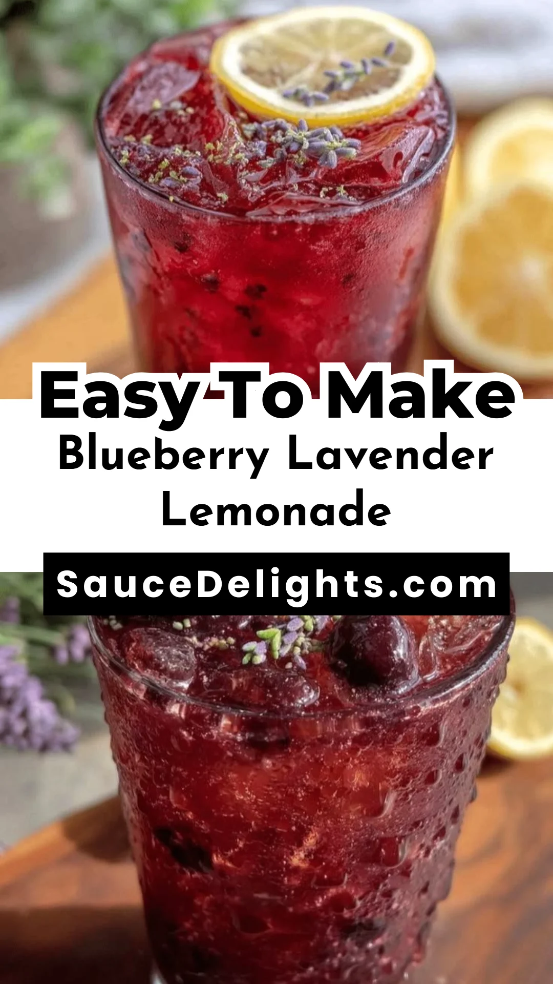 Blueberry Lavender Lemonade