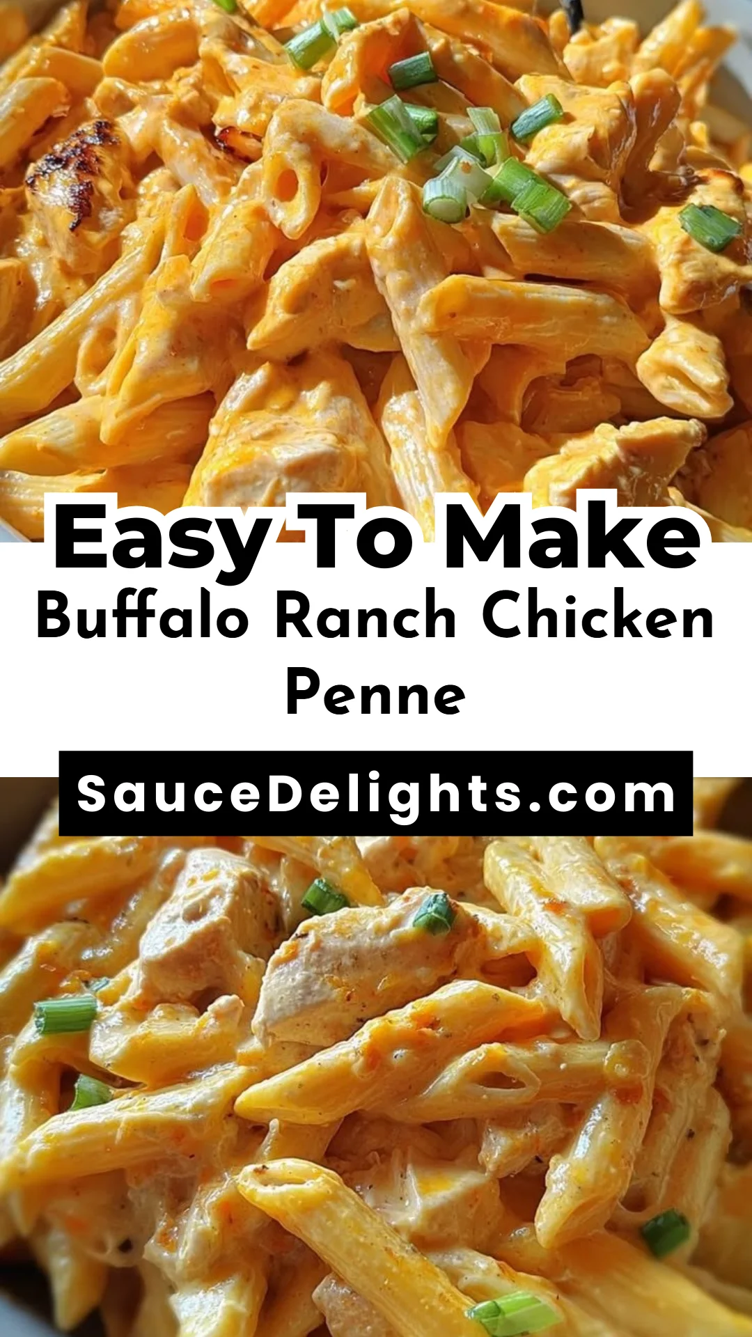 Buffalo Ranch Chicken Penne