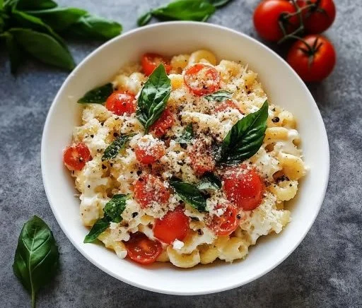 Caprese Mac and Cheese