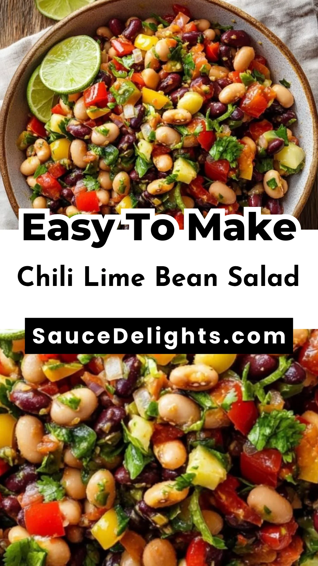 Chili Lime Bean Salad