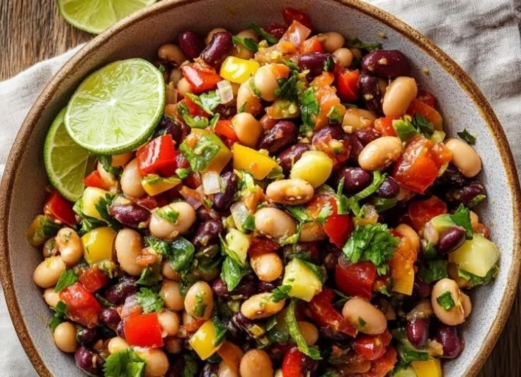 Chili Lime Bean Salad