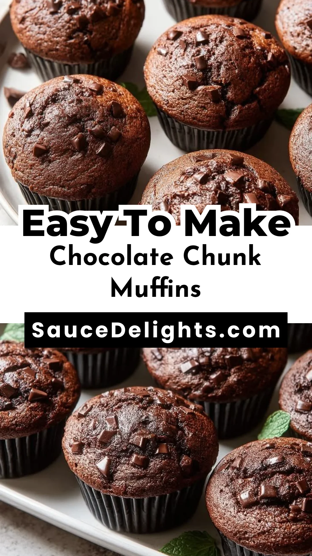 Chocolate Chunk Muffins