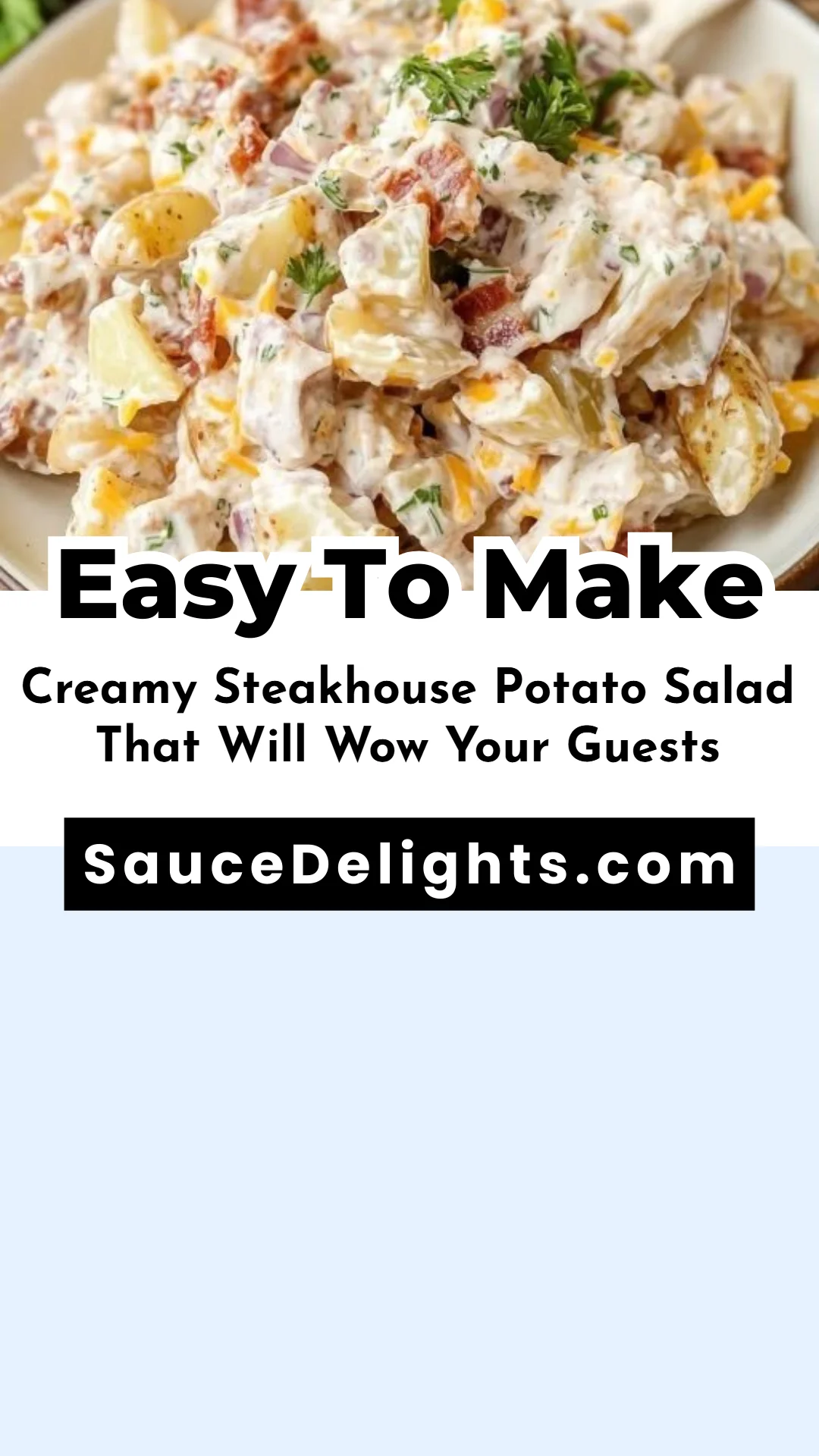 Creamy Steakhouse Potato Salad That Will Wow Your Guests