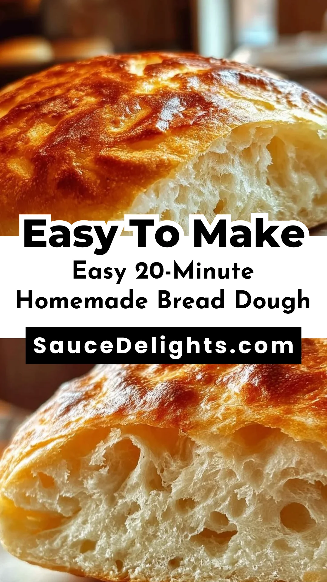 Easy 20-Minute Homemade Bread Dough