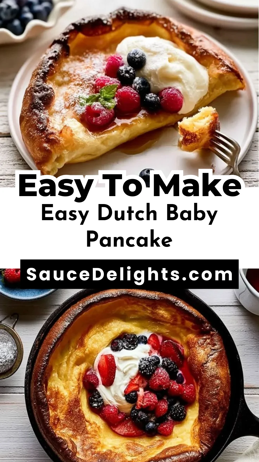 Easy Dutch Baby Pancake