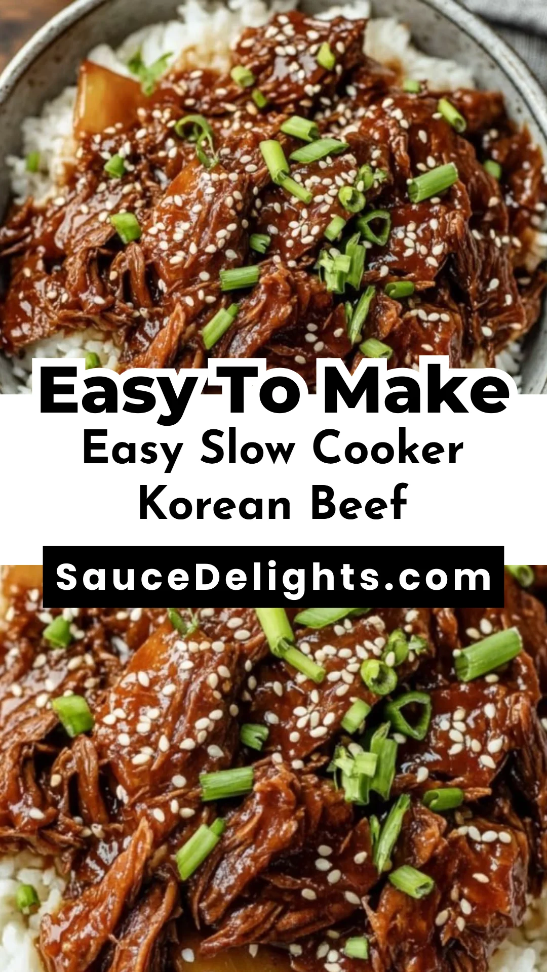 Easy Slow Cooker Korean Beef
