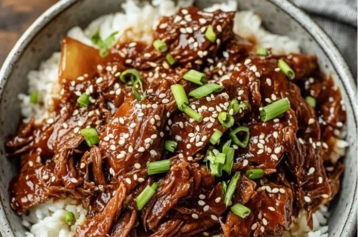Easy Slow Cooker Korean Beef