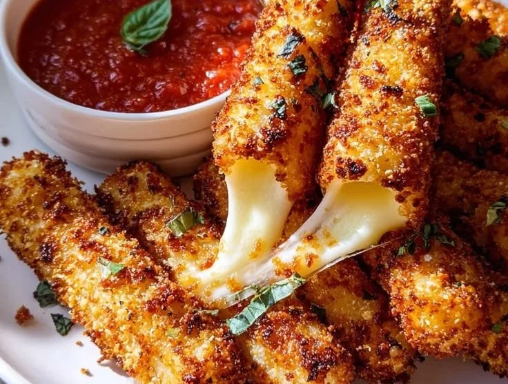 Fried Mozzarella Sticks