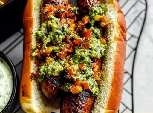 Grilled Italian Sausage Sandwiches