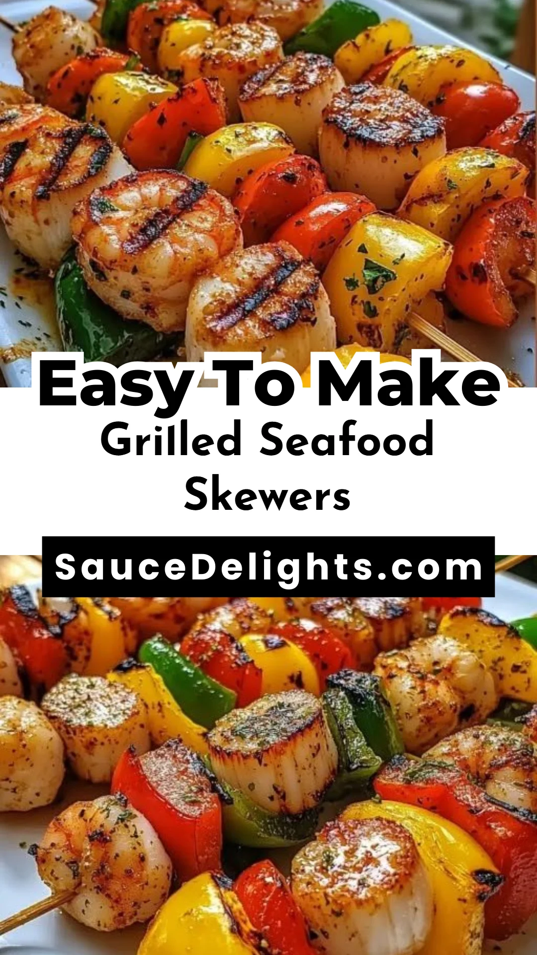Grilled Seafood Skewers