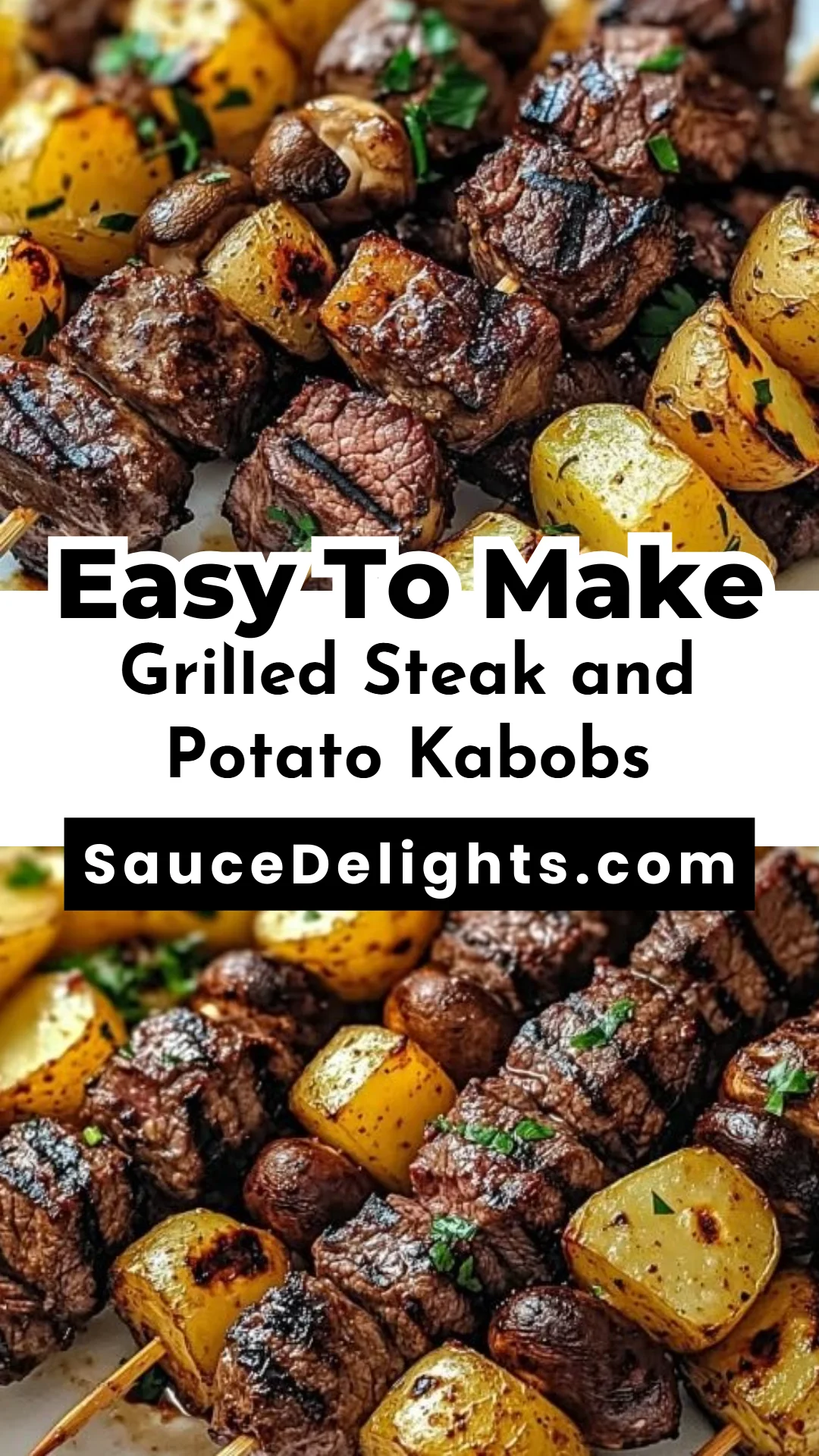 Grilled Steak and Potato Kabobs