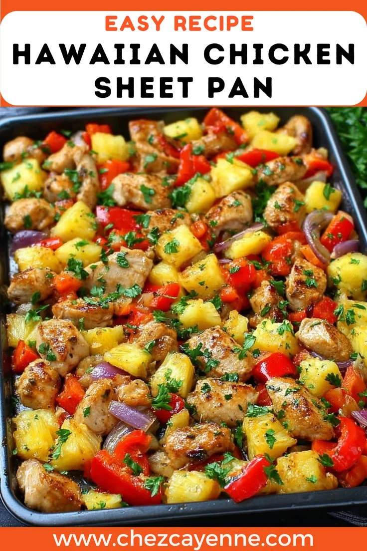 Hawaiian Chicken Sheet Pan