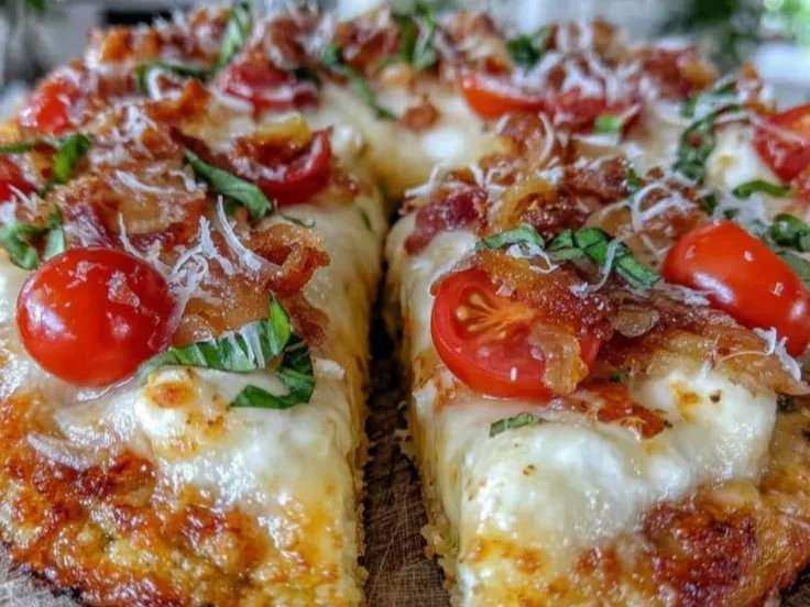 High-Protein Cottage Cheese Flatbread Pizza