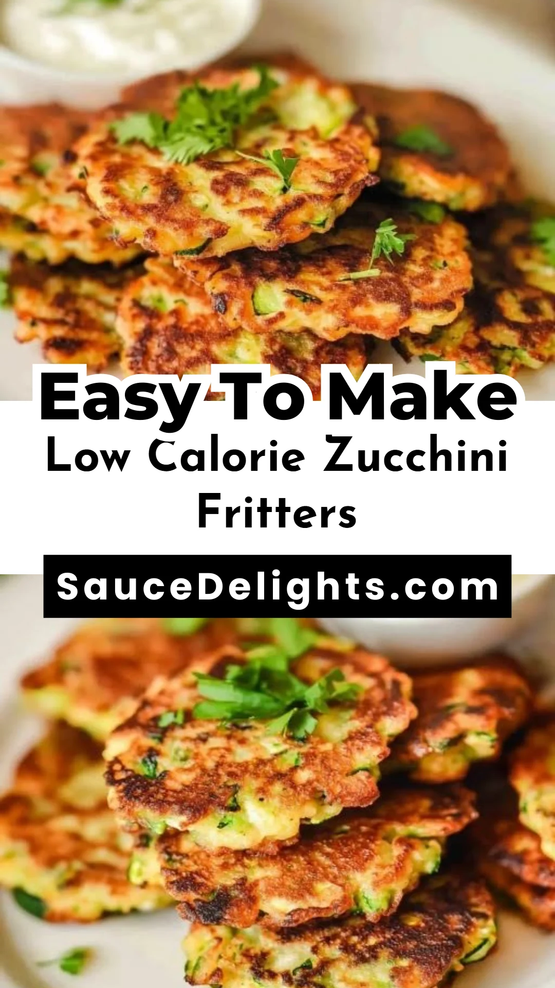 Low Calorie Zucchini Fritters