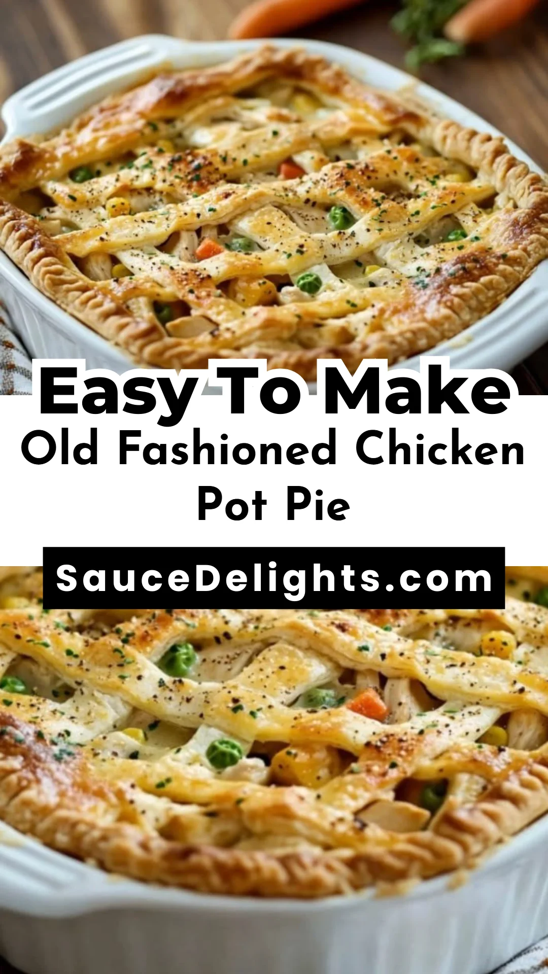 Old Fashioned Chicken Pot Pie