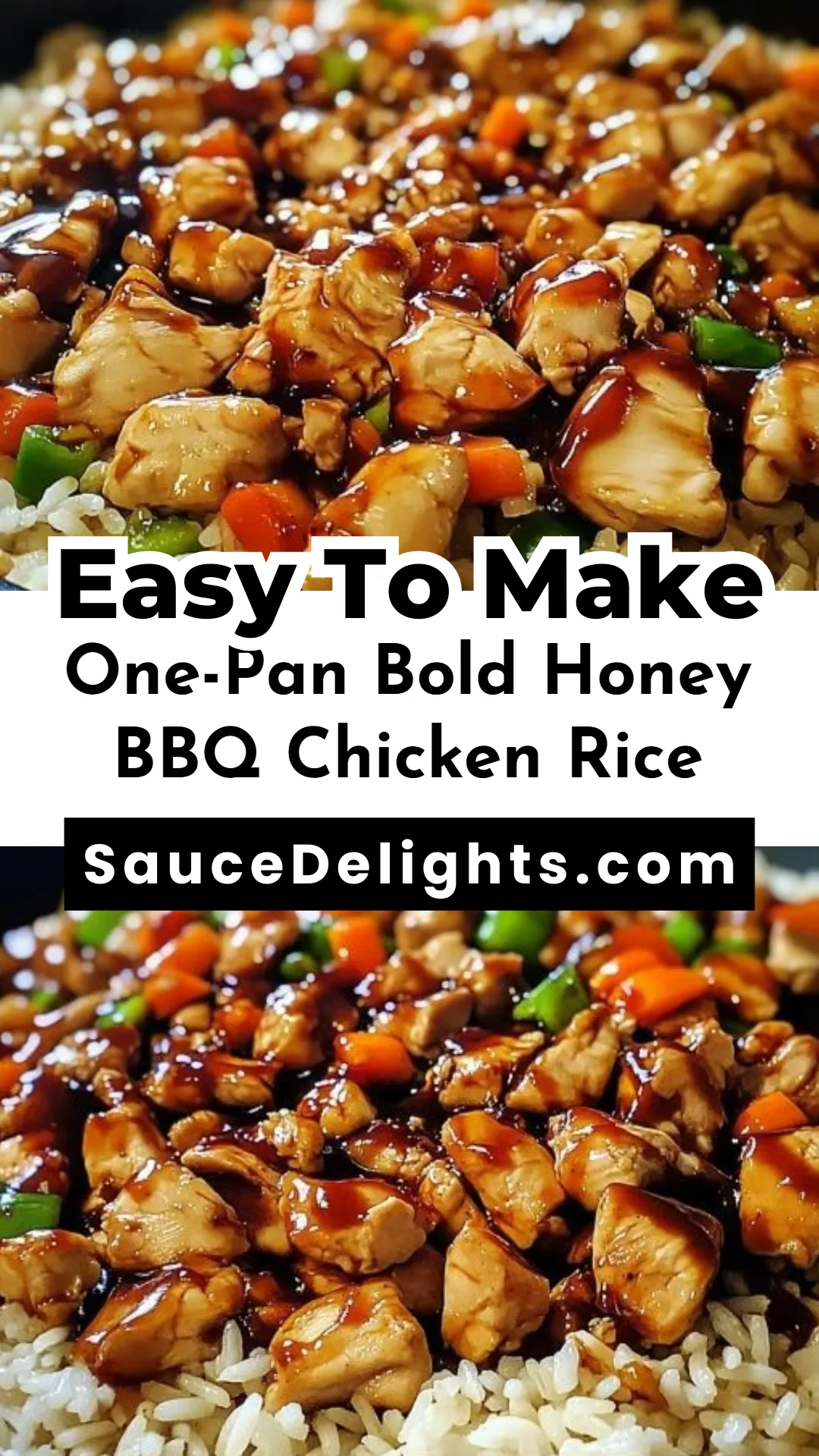 One-Pan Bold Honey BBQ Chicken Rice