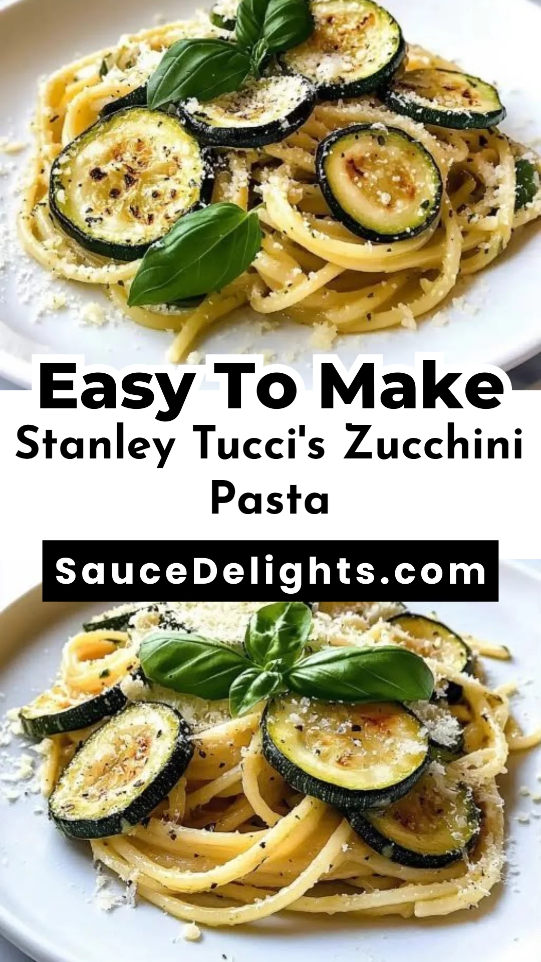 Stanley Tucci's Zucchini Pasta
